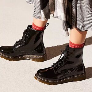 DR MARTENS Patent Leather Boots!
